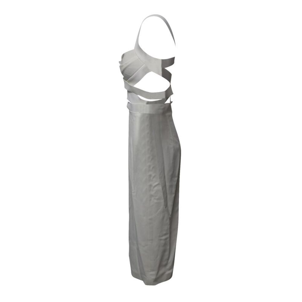 Pre Loved Rm By Roland Mouret Vintage CutOut Midi Dress Women white - Picture 3 of 8